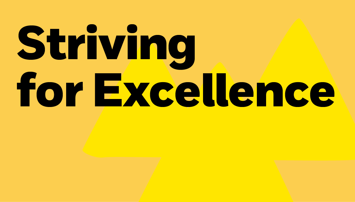 striving for excellence